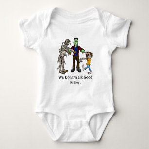 Baby Halloween lernt sonnigen T - Shirt zu laufen