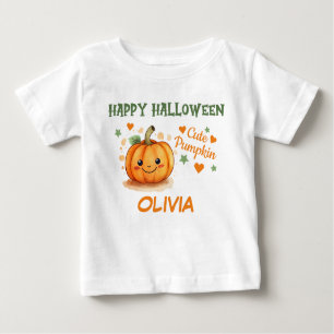 Baby Halloween Niedlich Pumpkin Baby T-shirt