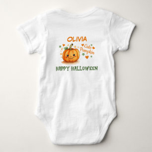 Baby Halloween Niedlich Pumpkin Strampler