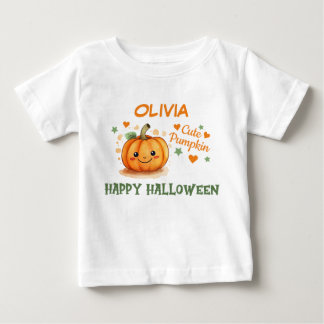 Baby Halloween Süßer Kürbis T-shirt