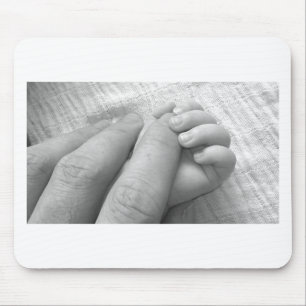Baby-Hand-Finger Hände Halten Sanft Greifend Mousepad
