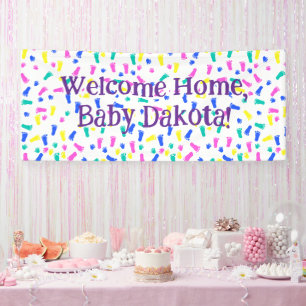 Baby Hand Prints und Foot Prints Banner