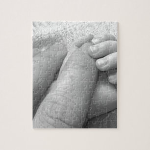 Baby-Handfinger-Handgriff, der leichtes Weiche Puzzle