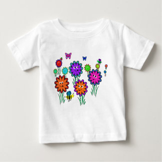 Baby Happy Blume T-shirt
