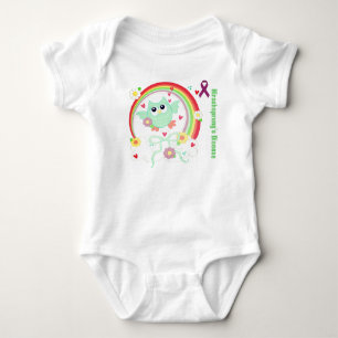 **Baby HD Awareness Girls' American Apparel Baby B Strampler