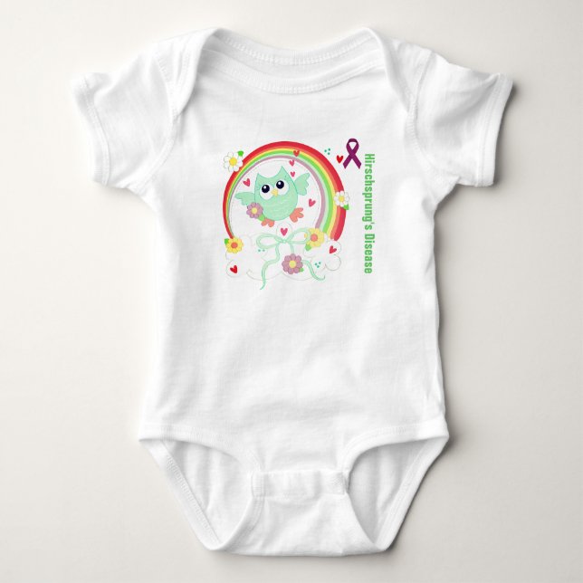 **Baby HD Awareness Girls' American Apparel Baby B Strampler (Vorderseite)