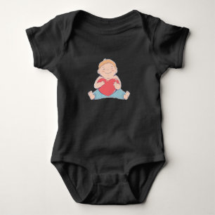 Baby Heart Strampler