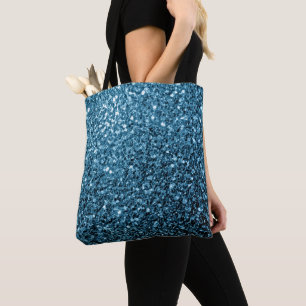 Baby hellblaues falsches Glitter Funkeln