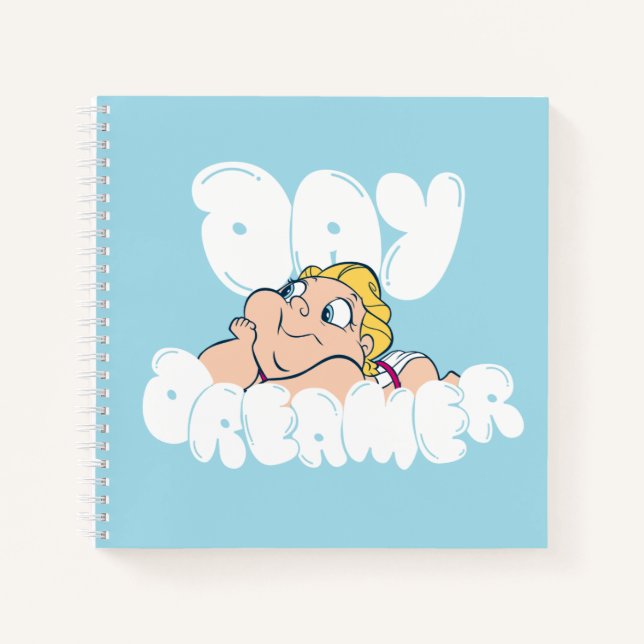 Baby Hercules - Day Dreamer Notebook Notizbuch (Vorderseite)