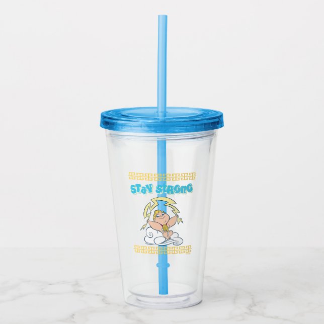 Baby Hercules - Stay Strong Acrylic Tumbler Acryltrinkbecher (Vorderseite)