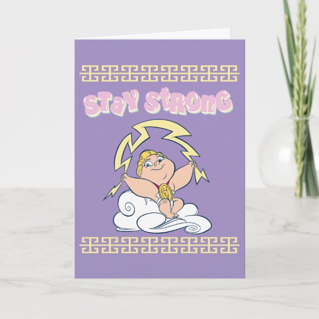 Baby Hercules - Stay Strong Card Karte (Vorderseite)