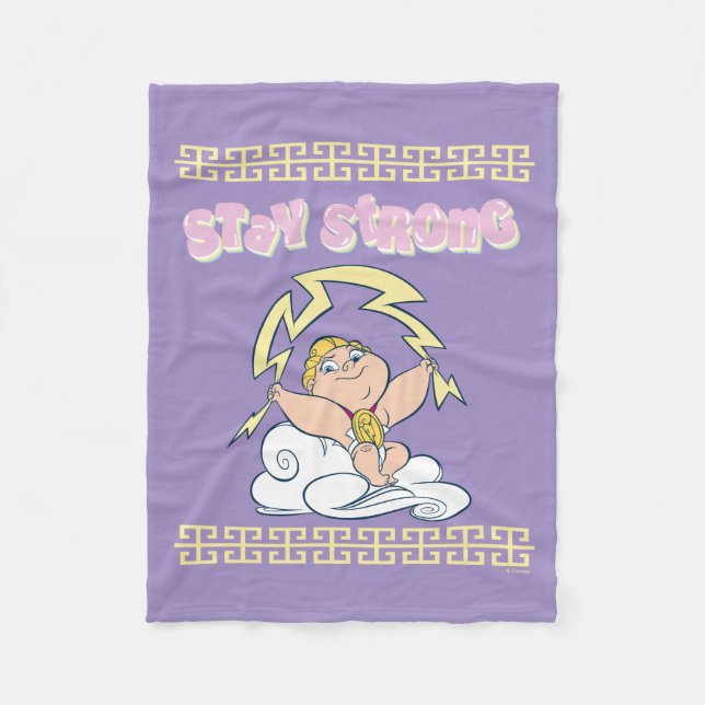 Baby Hercules - Stay Strong Fleece Blanket (Vorderseite)