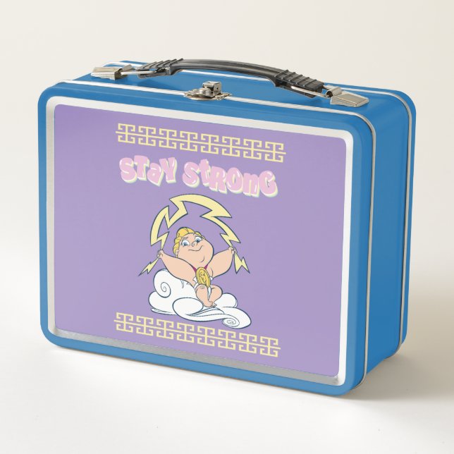 Baby Hercules - Stay Strong Metal Lunch Box (Vorderseite)