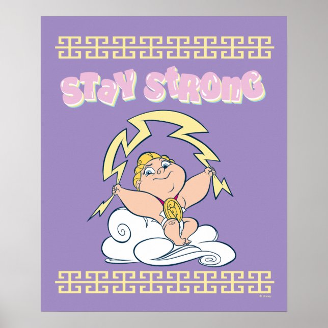 Baby Hercules - Stay Strong Poster (Vorne)