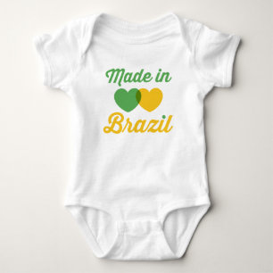 Baby hergestellt in Brasilien Strampler