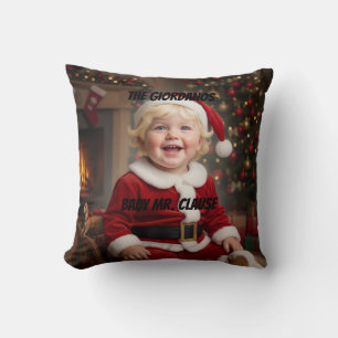 Baby Herr und Frau Claus Kissen