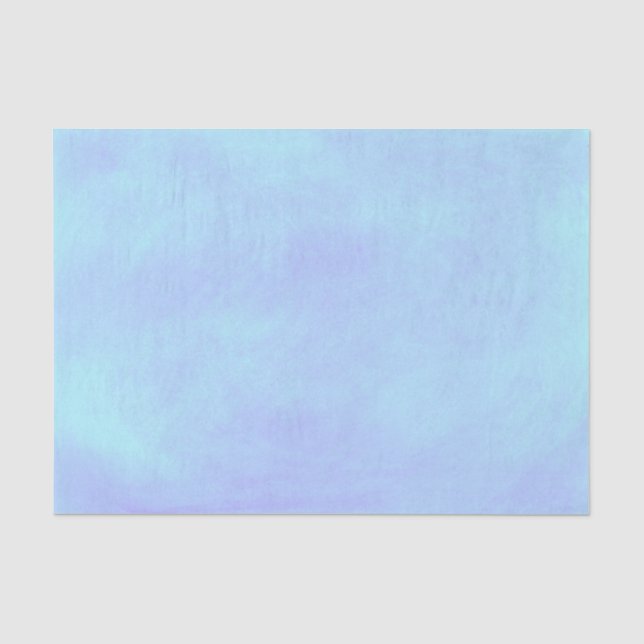 Baby-Himmel-Blau mischt Seidenpapier (Vorderseite)