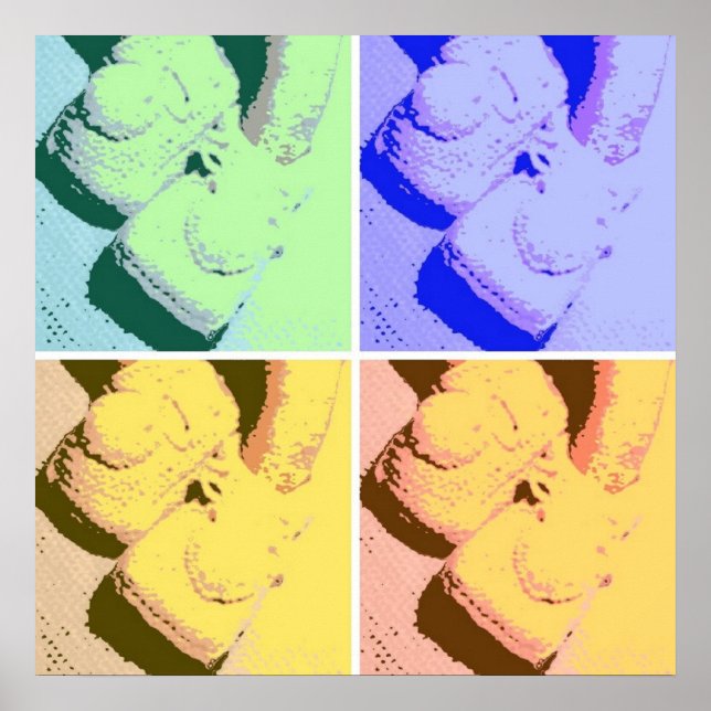 Baby Hintern Poster (Vorne)