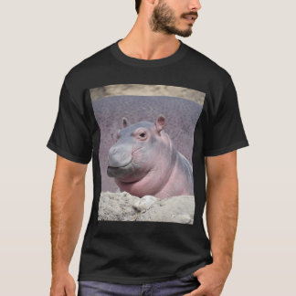 Baby Hippo Fritz im Cincinnati Zoo und T-Shirt