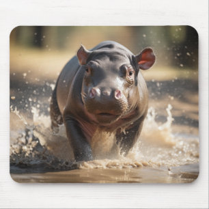 Baby Hippo Mousepad