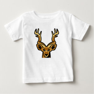 Baby-Hirsch-Grafik-T-Shirt Baby T-shirt