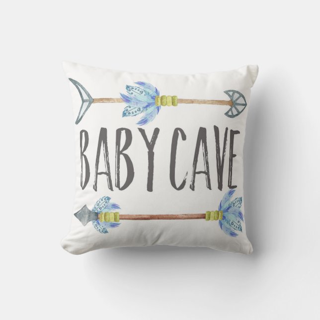 Baby-Höhle Boho Stammes- Kissen (Vorderseite)