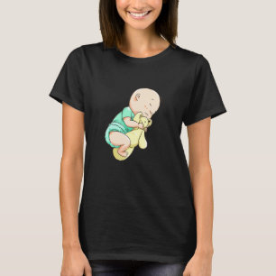 Baby Holding Baby Sleeping T-Shirt