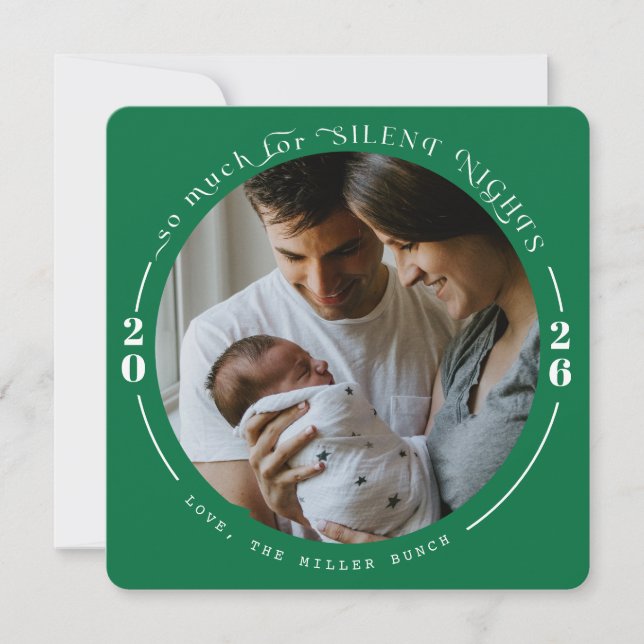 Baby Holiday Cards Feiertagskarte (Vorderseite)
