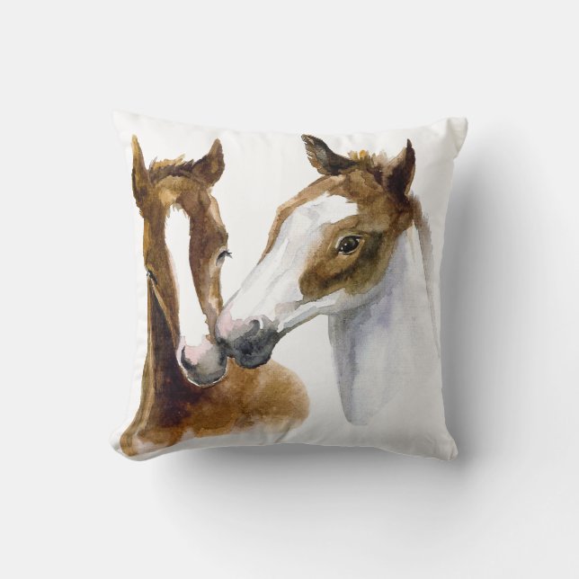 Baby Horses Kissen (Vorderseite)