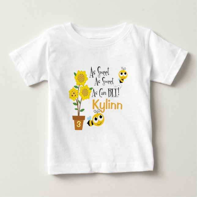 Baby-Hummel-Bienen-T - Shirt (Vorderseite)