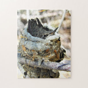 Baby Hummingbird im Nest Frühjahr 2020 Jigsaw Puzz Puzzle