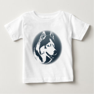 Baby Husky Romper Siberian Husky Romper individual Baby T-shirt