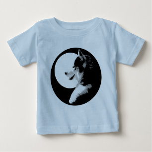 Baby Husky Shirt Schlittenhunde Kinderhemden