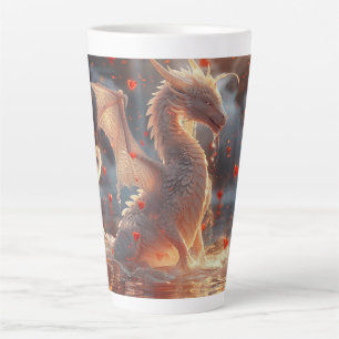 Baby Ice Dragon Digital Art Milchtasse