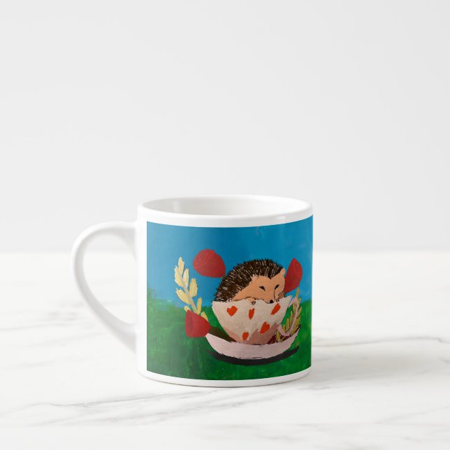 Baby Igel Espressotasse (Links)