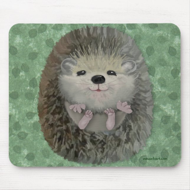 Baby Igel Mousepad (Vorne)