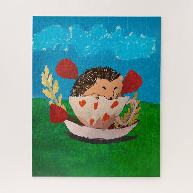 Baby Igel Puzzle (Vertikal)