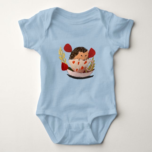 Baby Igel Strampler (Vorderseite)