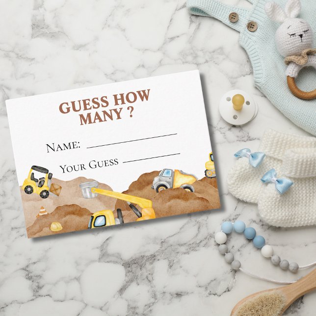 Baby im Aufbau Rate Wie viele Game Card Begleitkarte (Von Creator hochgeladen)