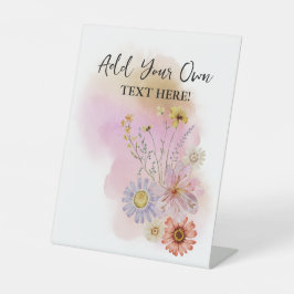 Baby im Blut Fügen Sie Ihren eigenen Text hinzu Sockelschild