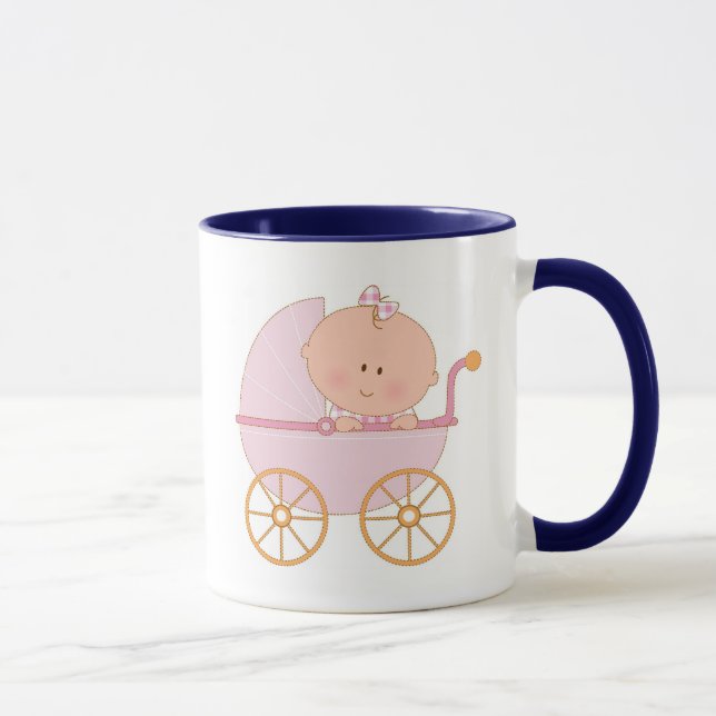 Baby im Wagen Tasse (Rechts)