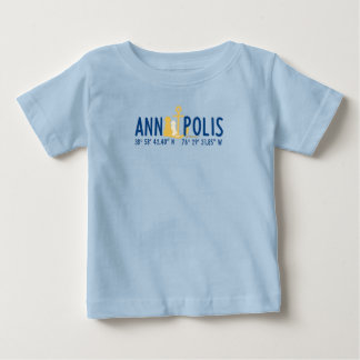 Baby in Annapolis-T - Shirt verankert