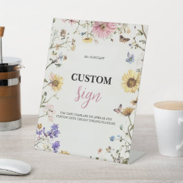 Baby in Bloom 8x10 - Benutzerdefinierte Tabelle ob Sockelschild