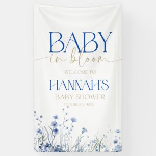 Baby in Bloom Baby Duschbanner Banner