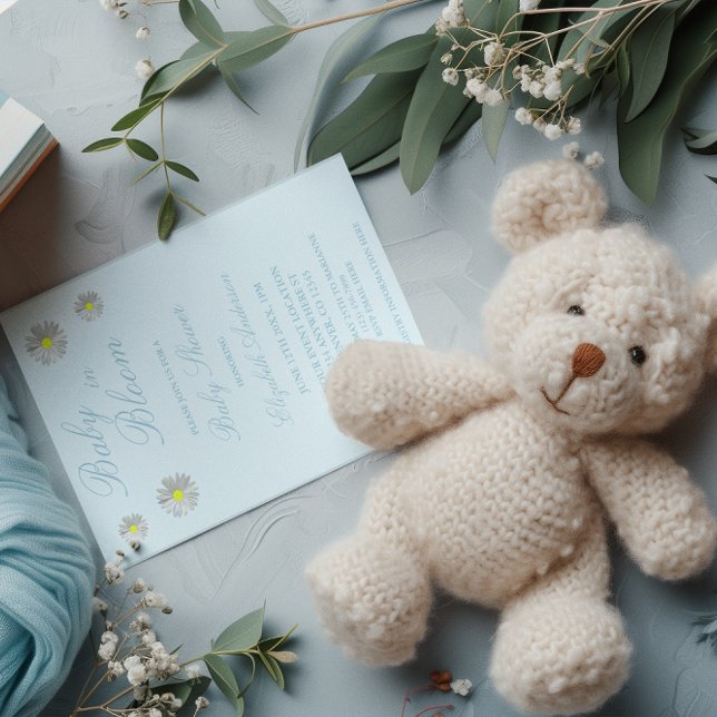 Baby in Bloom Baby Dusche Einladung (Von Creator hochgeladen)