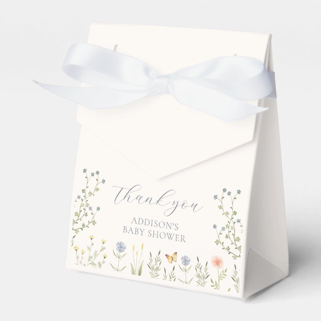Baby in Bloom Baby Dusche Fevor Boxes Geschenkschachtel (Vorderseite)