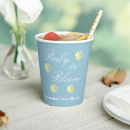 Baby in Bloom Baby Dusche Pappbecher