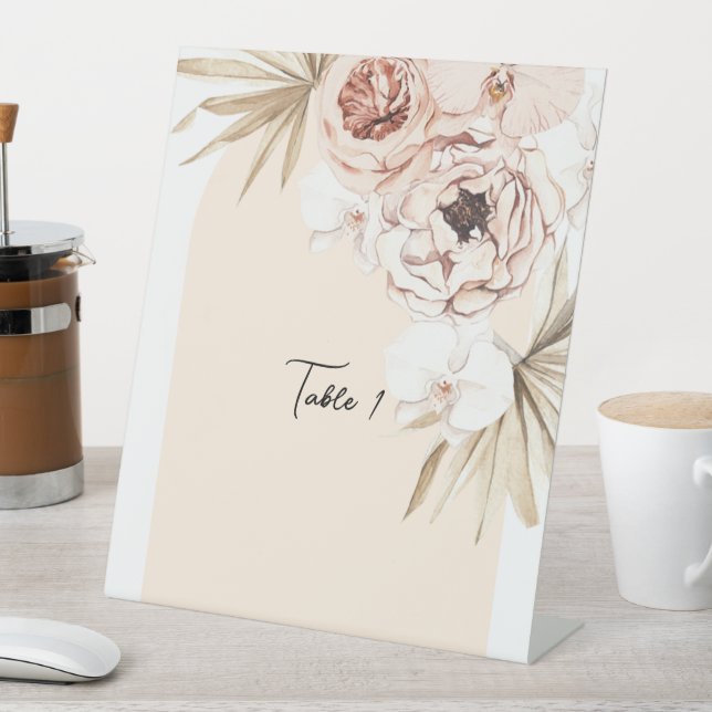 Baby in Bloom Baby Dusche Sockelschild (In Situ)