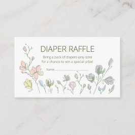 Baby in Bloom Baby Duwer Gender Neutral Begleitkarte