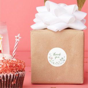 Baby in Bloom Baby Duwer Gender Neutral Runder Aufkleber